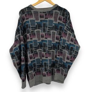 Vintage Interlinea Made in Italy 80s 90s Wool Blend Sweater Men's S 48